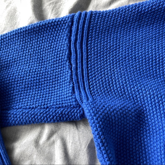 Blue Turtleneck Sweater - Picture 3 of 6